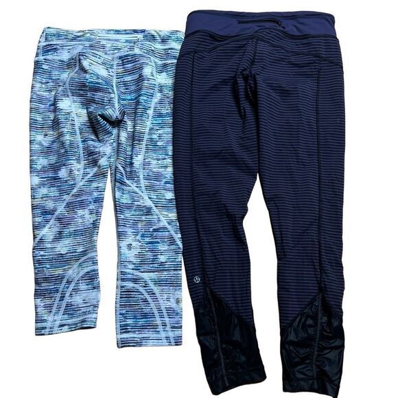 6 Item Lululemon Size 8 Leggings Bundle - Picture 3 of 7